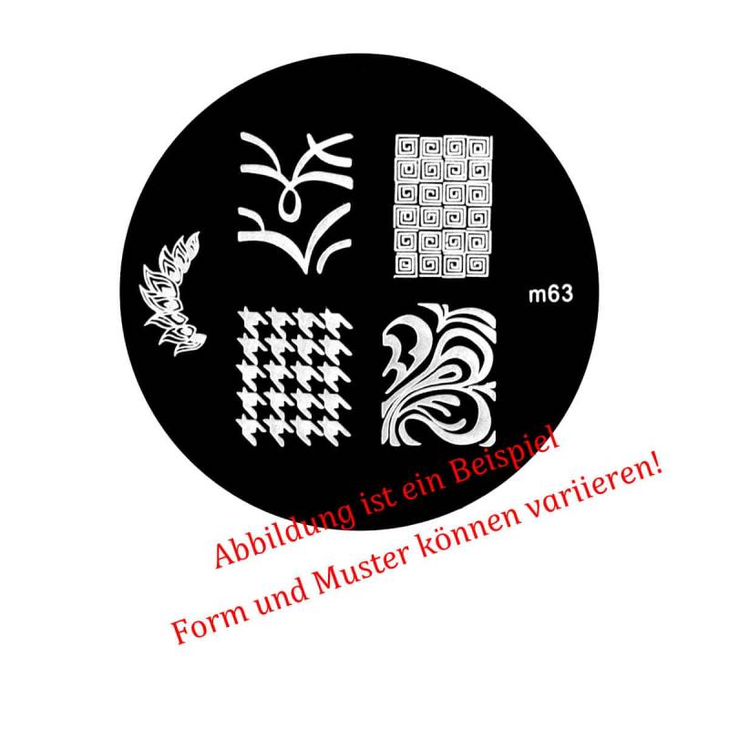 Sun Garden Nails Nail Art Stempel Nagellack Set