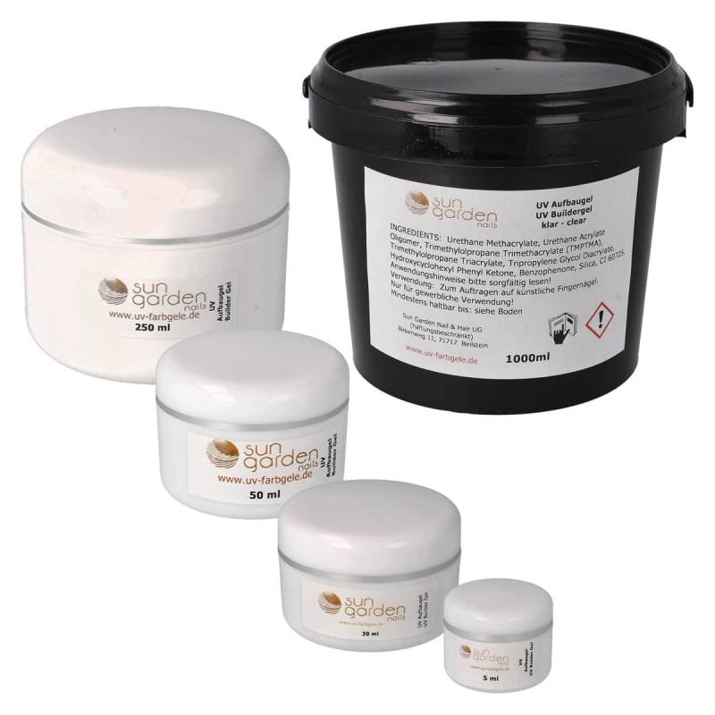 Sun Garden Nails UV Classic Gel - Aufbaugel Klar