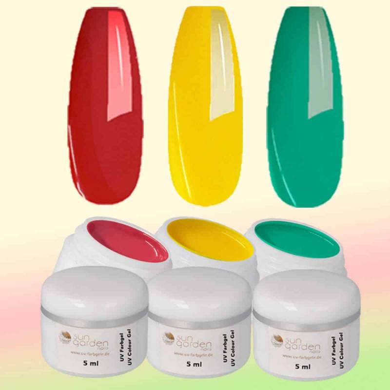 Sun Garden Nails UV Gel Starterset - MARYLAND - Nail Set