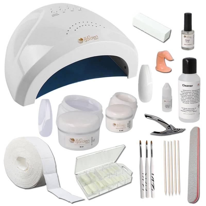 Sun Garden Nails UV Gel Starterset - PHASE ONE REGULAR - Nail Set