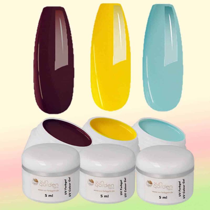 Sun Garden Nails UV Gel Starterset - QUEENSLAND - Nail Design Set