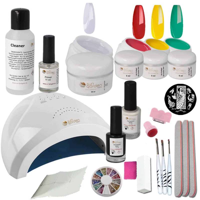 Sun Garden Nails UV Gel Starterset TEXAS - Nagelstudio Set