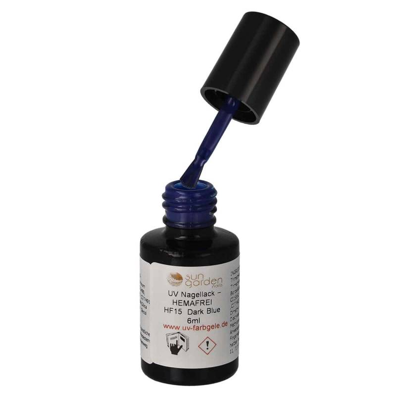 Sun Garden Nails UV Nagellack 6ml - HEMA-FREI - Blau Töne