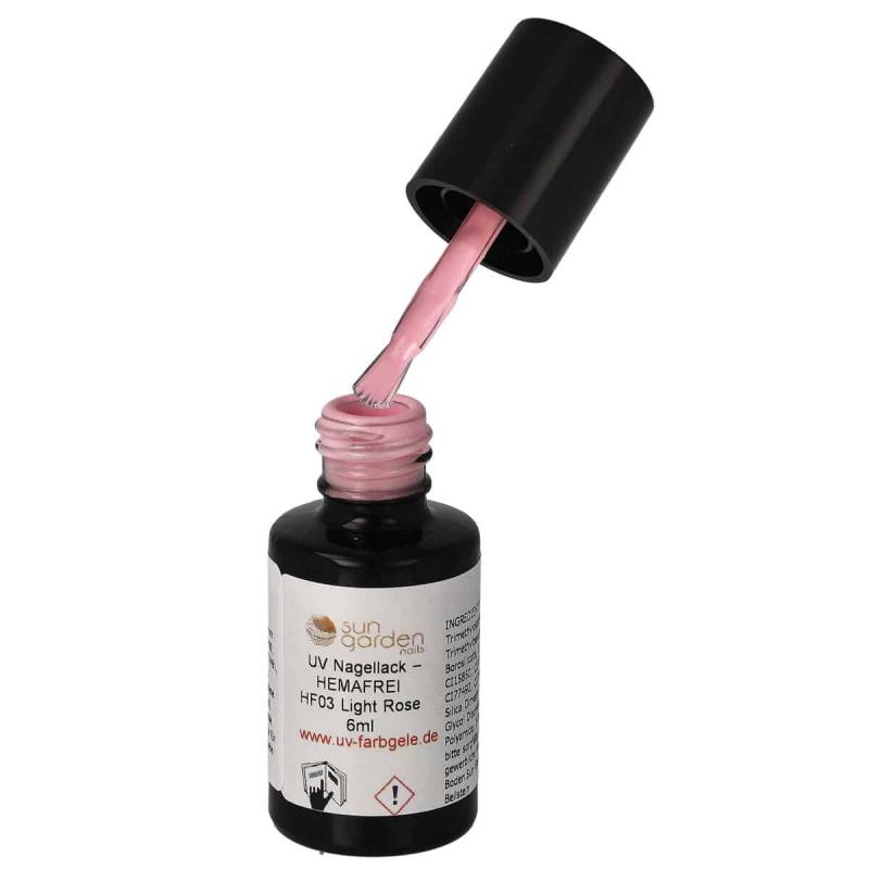 Sun Garden Nails UV Nagellack 6ml - HEMA-FREI - Pink & Lila Töne