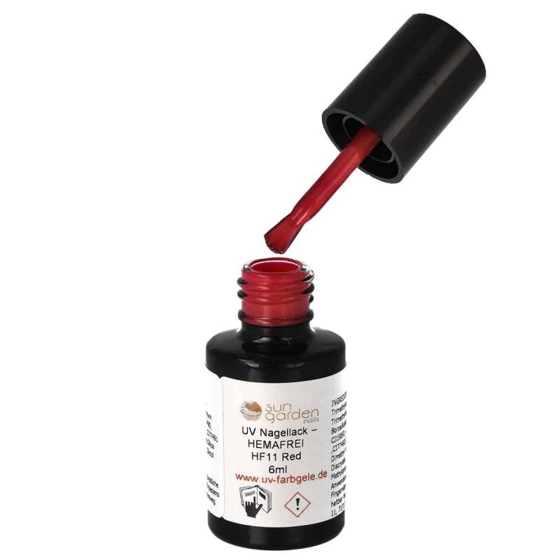 Sun Garden Nails UV Nagellack 6ml - HEMA-FREI - Rot Töne