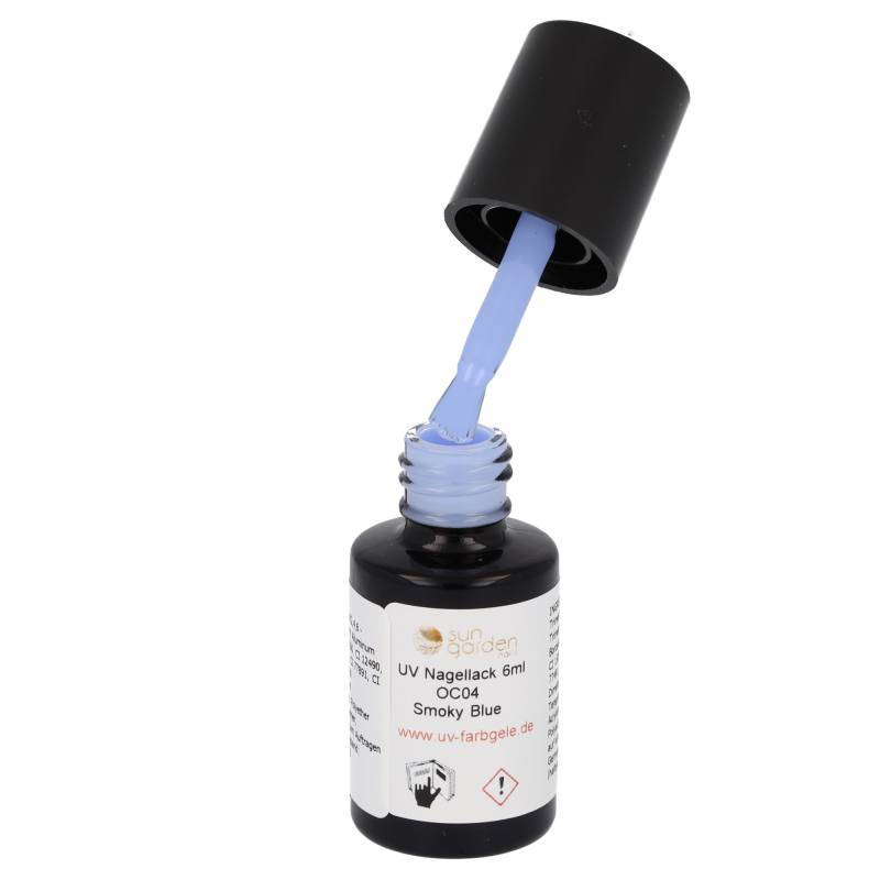 Sun Garden Nails UV Nagellack 6ml - One Coat Line - Blau & Braun Töne