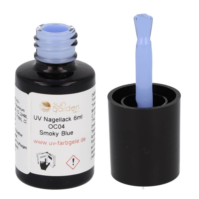 Sun Garden Nails UV Nagellack 6ml - One Coat Line - Blau & Braun Töne
