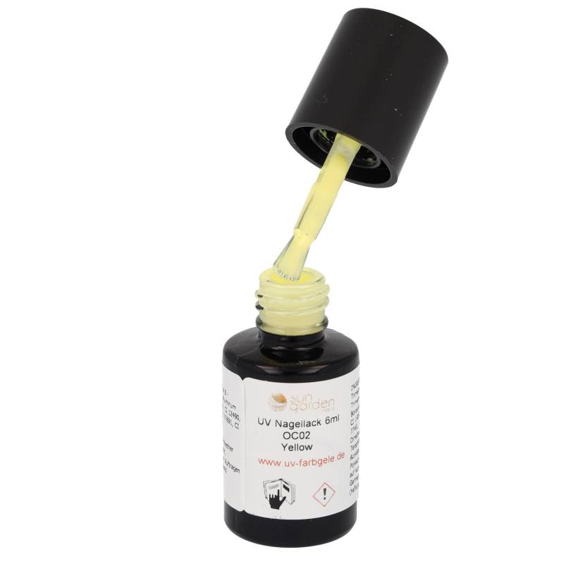 Sun Garden Nails UV Nagellack 6ml - One Coat Line - Grün & Gelb Töne