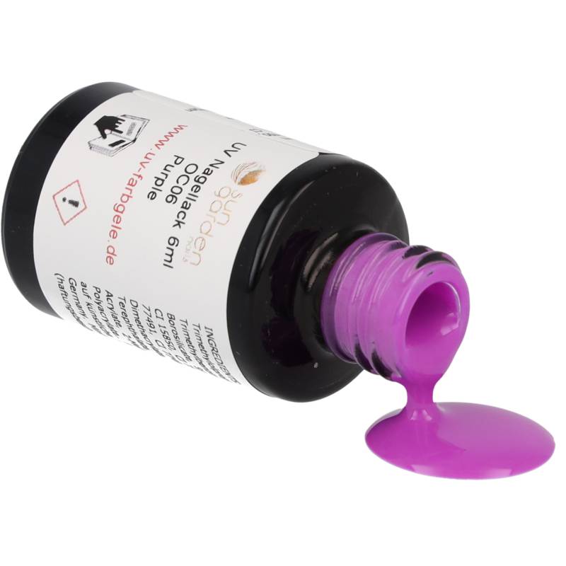 Sun Garden Nails UV Nagellack 6ml - One Coat Line - Lila Töne