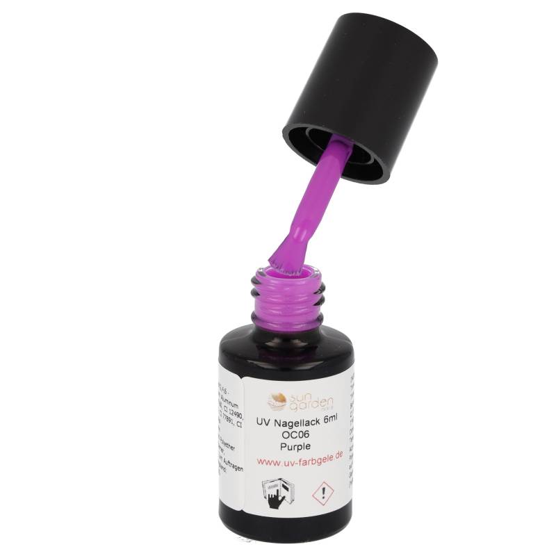 Sun Garden Nails UV Nagellack 6ml - One Coat Line - Lila Töne