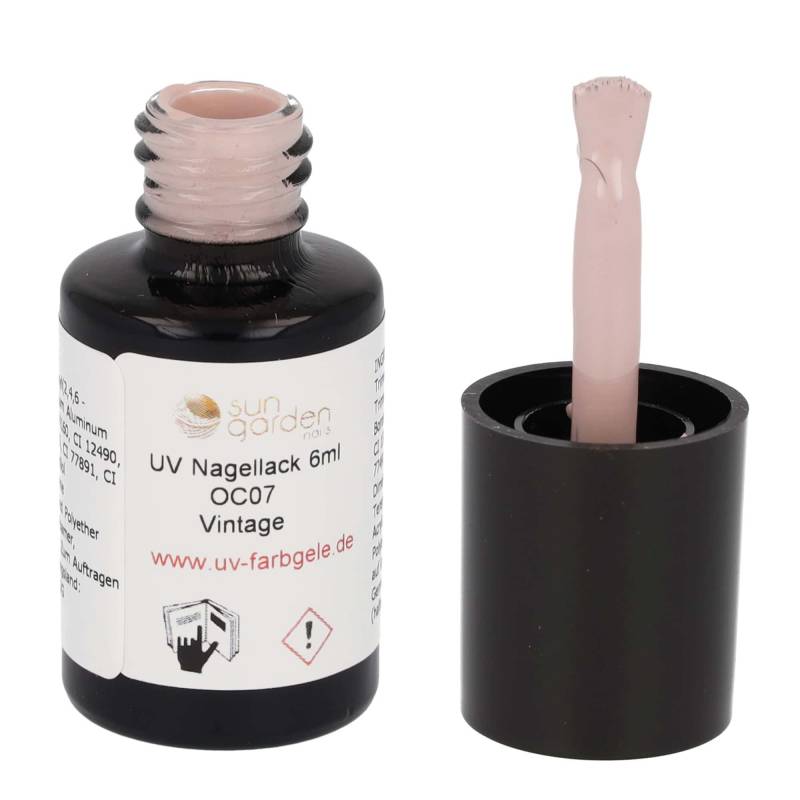 Sun Garden Nails UV Nagellack 6ml - One Coat Line - Nude Töne