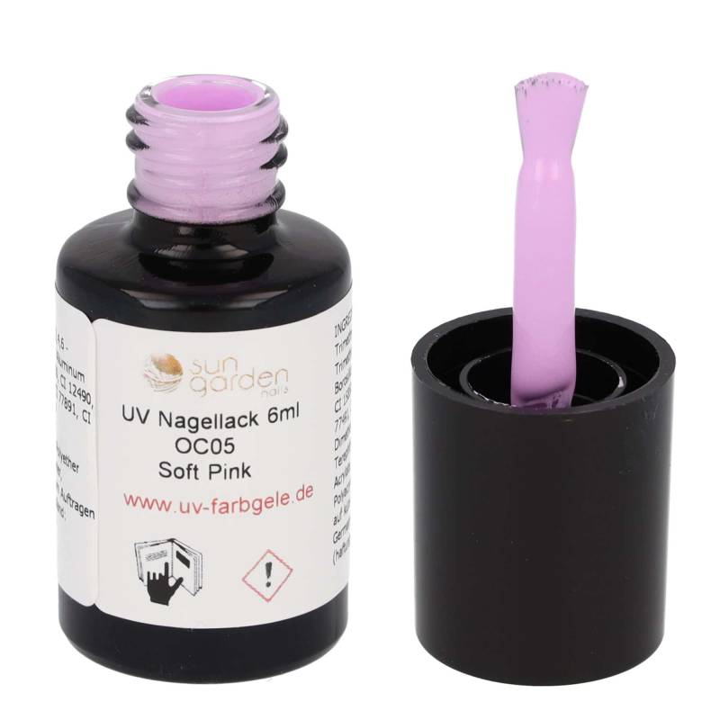 Sun Garden Nails UV Nagellack 6ml - One Coat Line - Rosa & Pink Töne