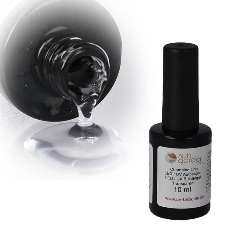 Sun Garden Nails UV Nagellack Gel - SET 2 + UV Aufbaugel Transparent