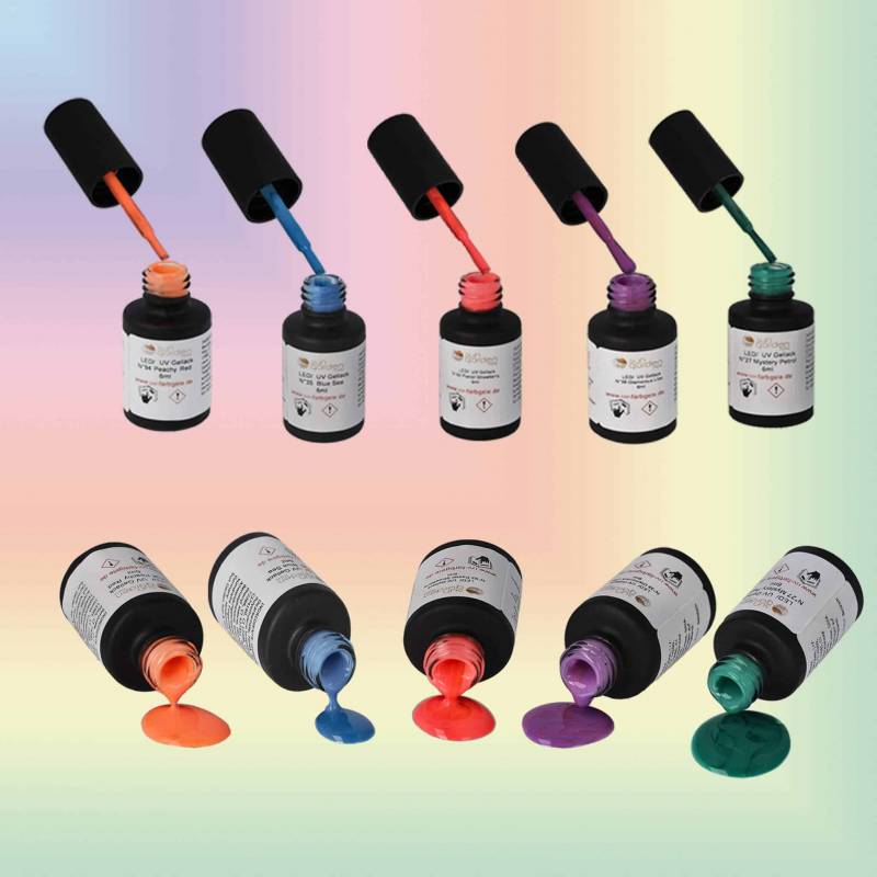 Sun Garden Nails UV Nagellack Gel Set ATHEN + UV GERÄT