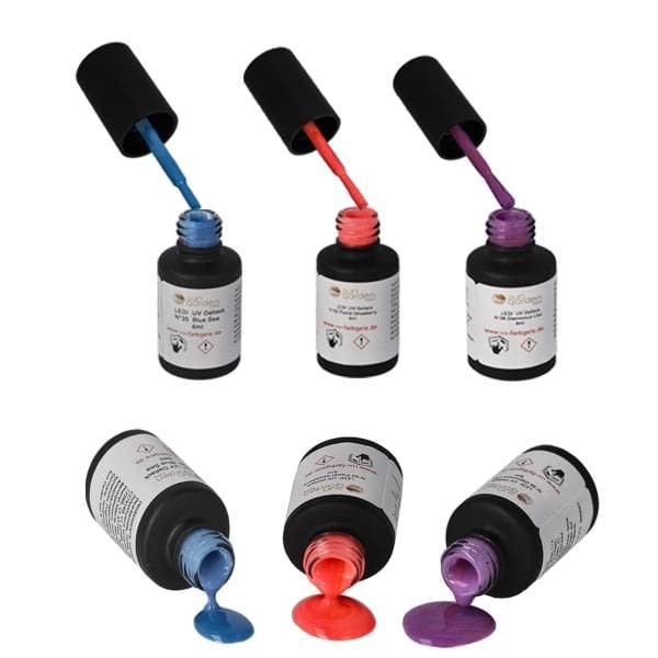 Sun Garden Nails UV Nagellack Gel Set + UV GERÄT - DIY Nagelset