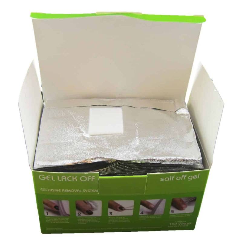 Sun Garden Nails UV Nagellackentferner Pads 100 Stück