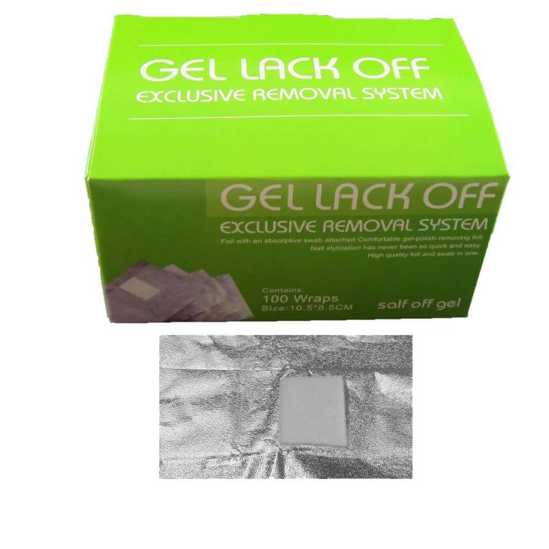 Sun Garden Nails UV Nagellackentferner Pads 100 Stück