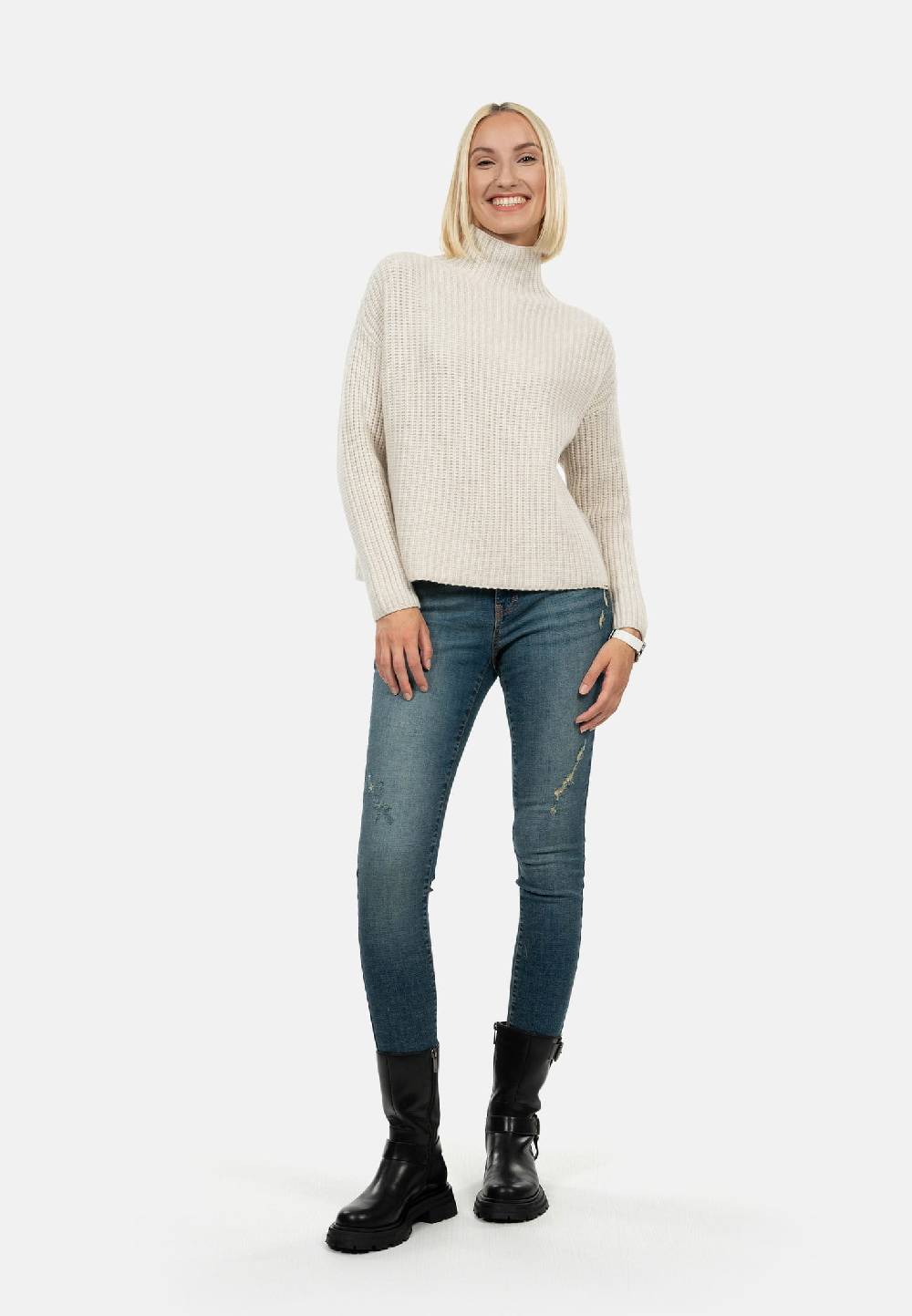 Suri Frey Strickpullover Mit Turtleneck SFY Freyday