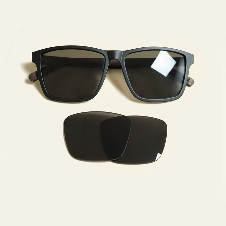 Take A Shot Ersatzgläser-Set für unsere Tomte Sonnenbrille - Grau getönt