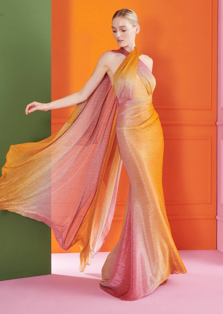 Talbot Runhof Abendkleid Kordon2