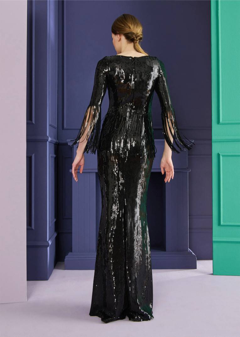 Talbot Runhof Abendkleid Monologue1