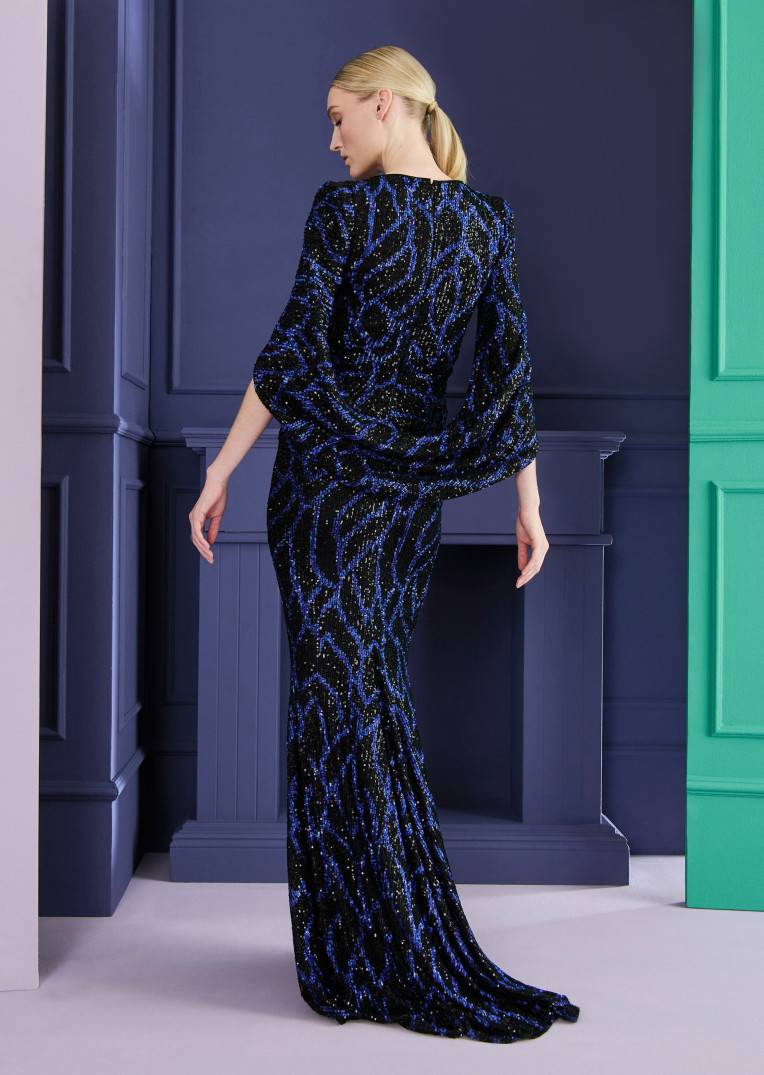 Talbot Runhof Abendkleid Rosin24