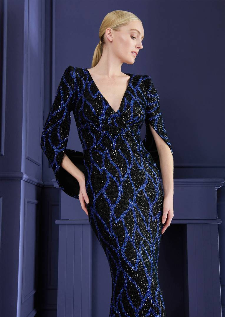 Talbot Runhof Abendkleid Rosin24