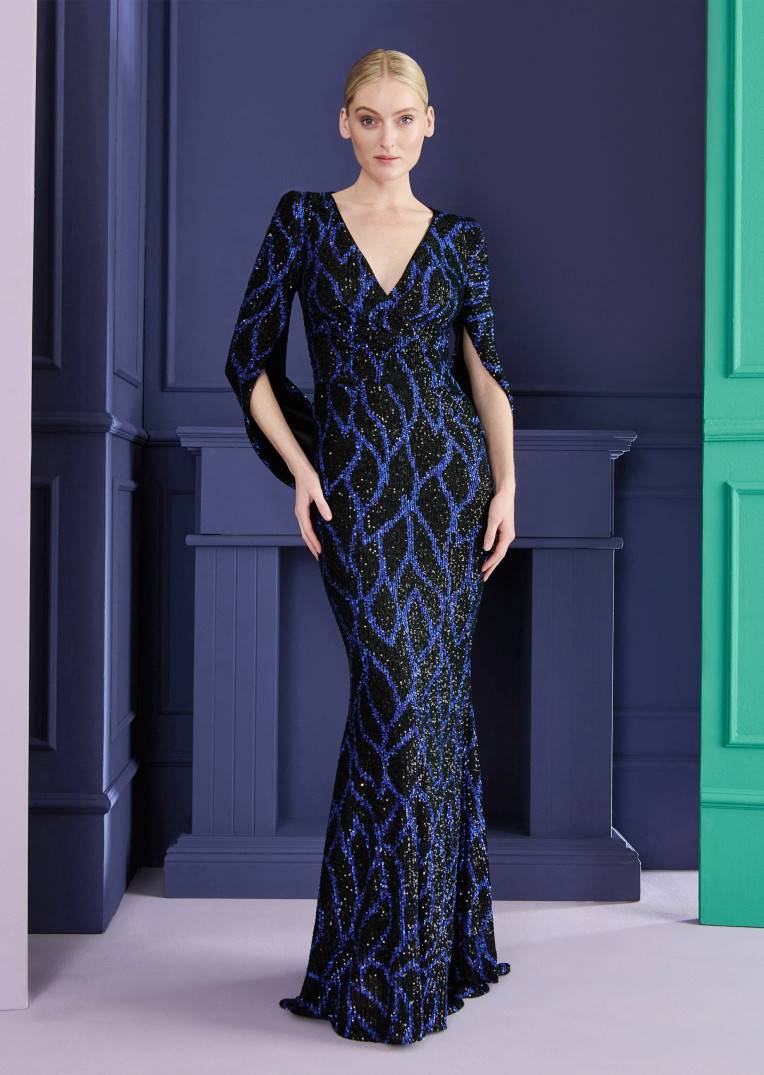 Talbot Runhof Abendkleid Rosin24