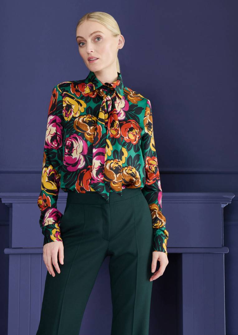 Talbot Runhof Bluse Dayton8