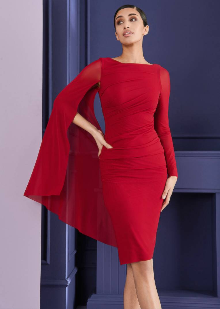 Talbot Runhof Cocktailkleid Mousse2