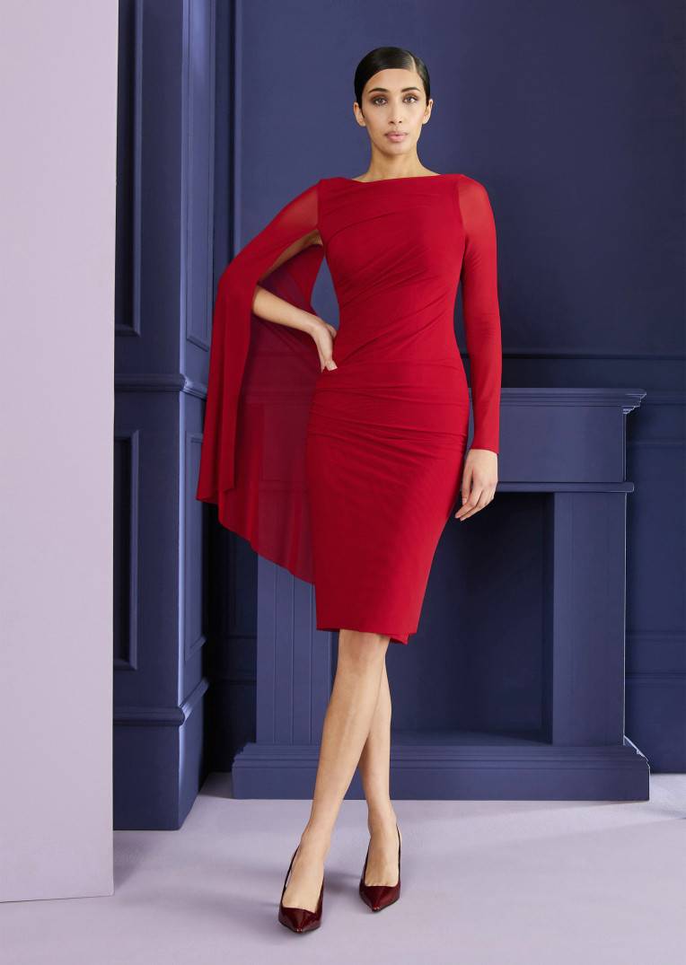 Talbot Runhof Cocktailkleid Mousse2