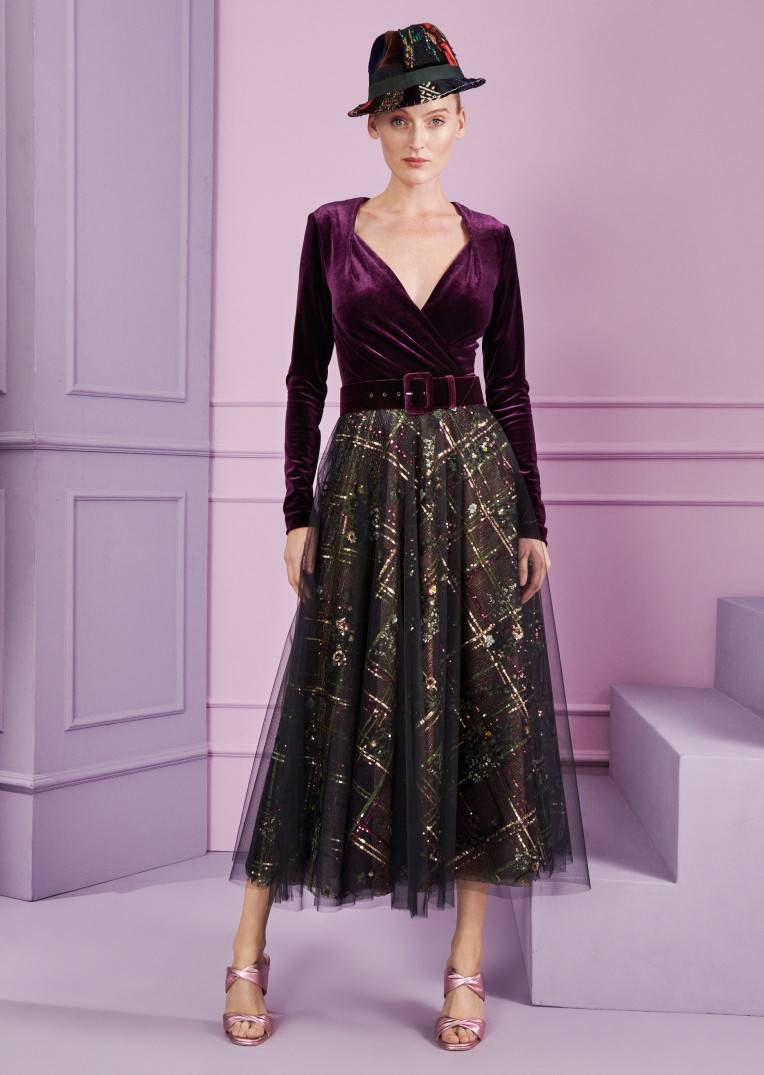 Talbot Runhof Gürtel Dip1