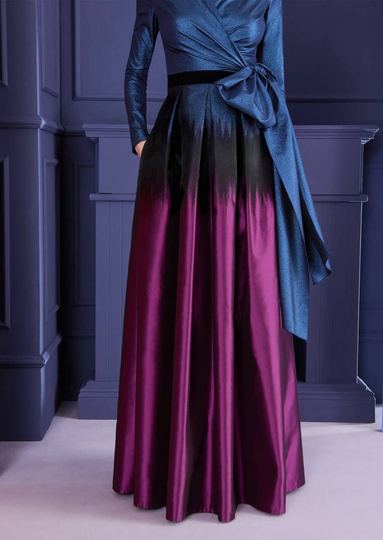 Talbot Runhof Langer Rock Meryl1