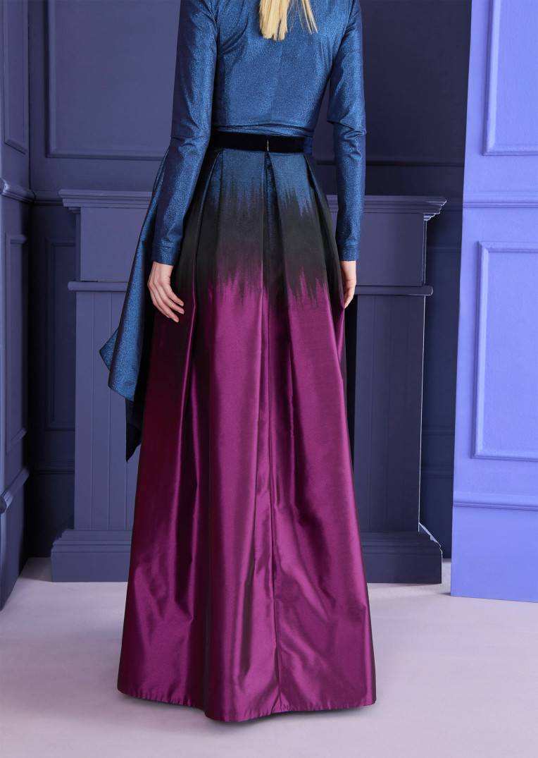 Talbot Runhof Langer Rock Meryl1