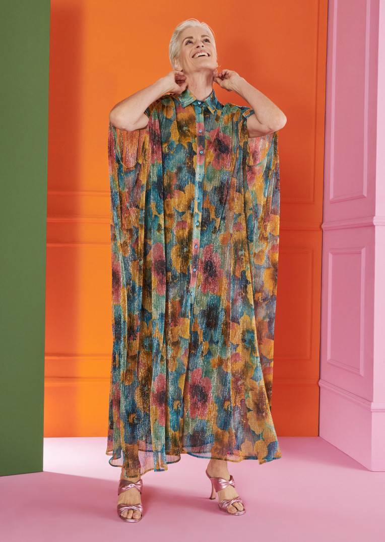 Talbot Runhof Langes Kleid Locker1