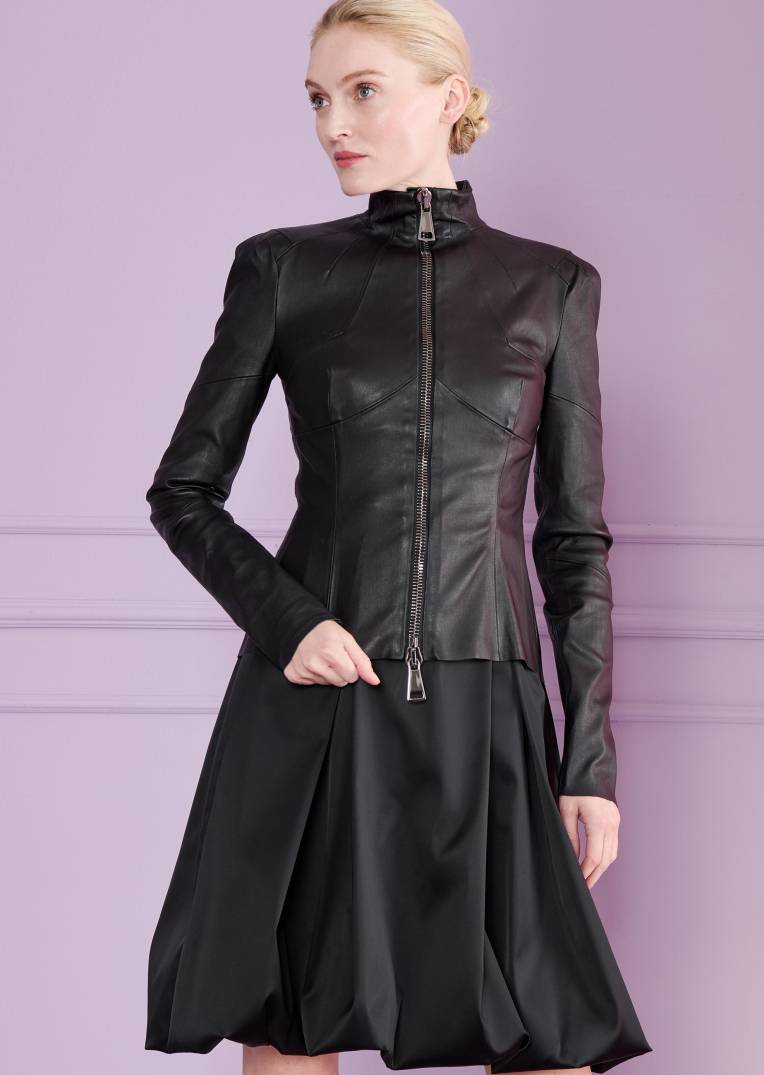 Talbot Runhof Lederjacke Fusion1