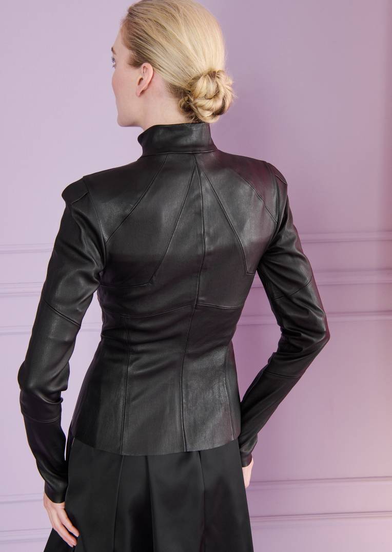 Talbot Runhof Lederjacke Fusion1