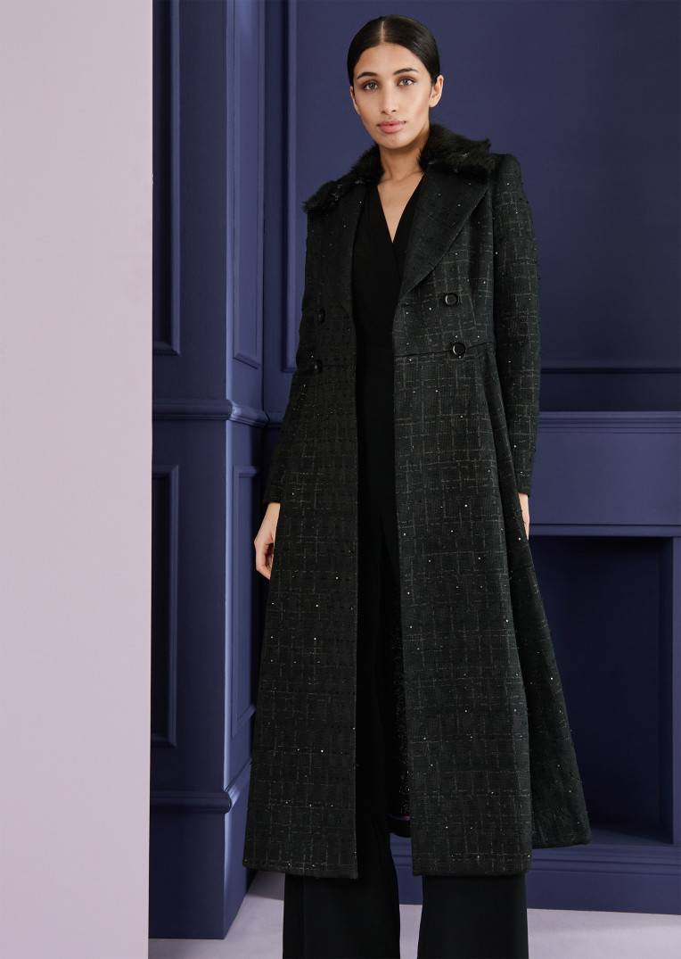 Talbot Runhof Mantel Muna1