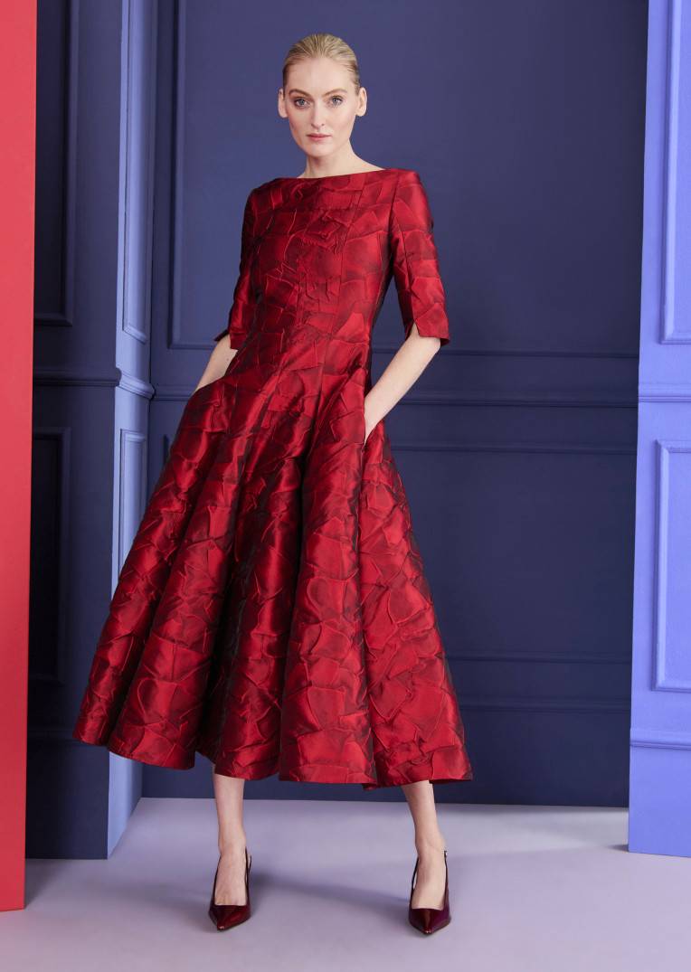 Talbot Runhof Midikleid Bogna5