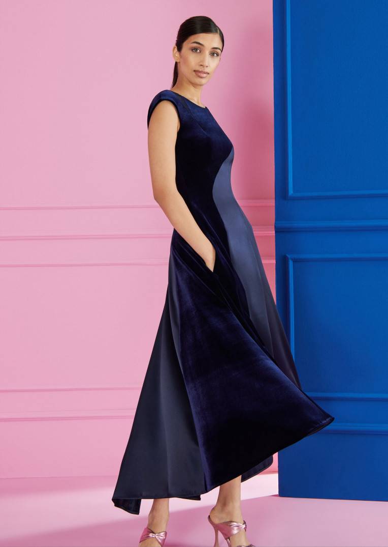 Talbot Runhof Midikleid Holanda3