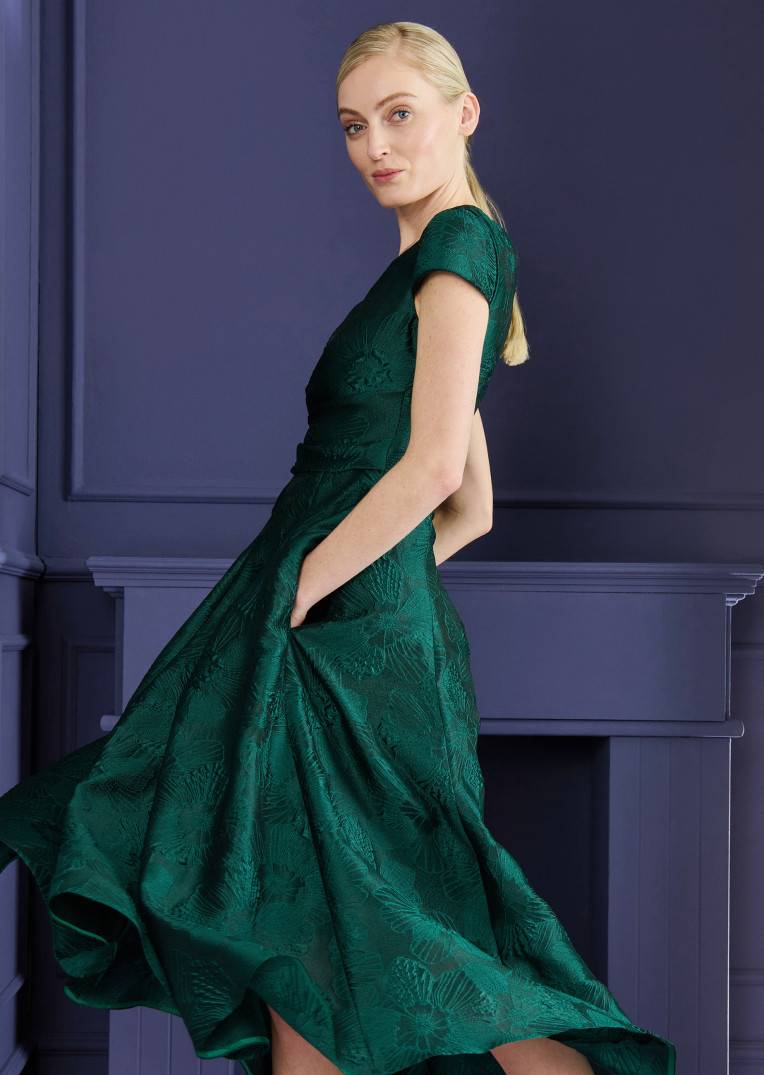 Talbot Runhof Midikleid Homey1