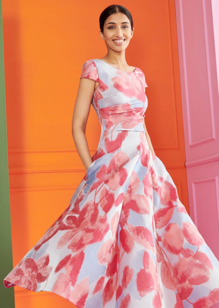 Talbot Runhof Midikleid Homey1