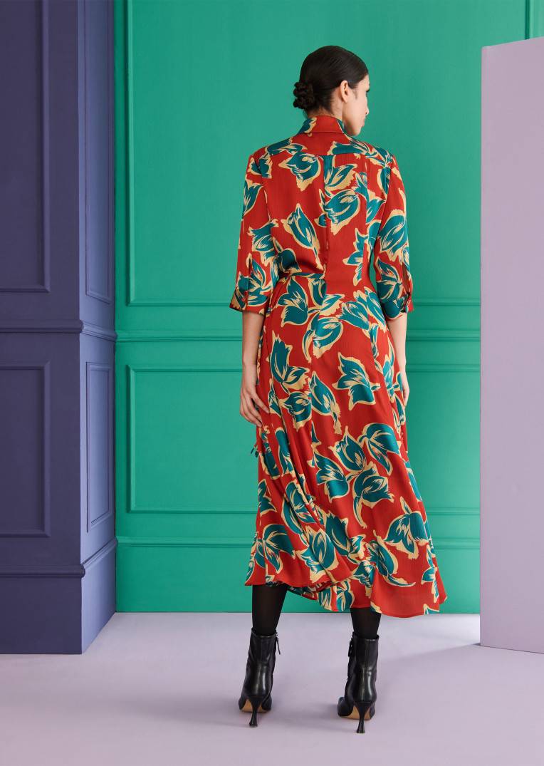 Talbot Runhof Midikleid Logout1