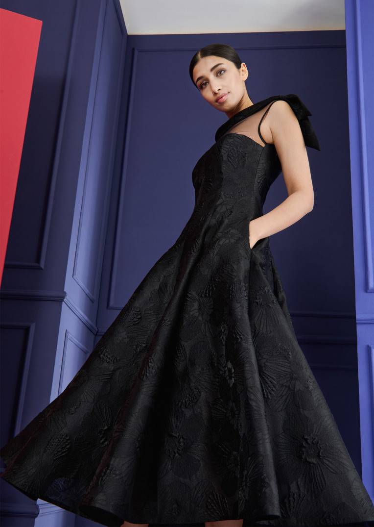 Talbot Runhof Midikleid Modesta1