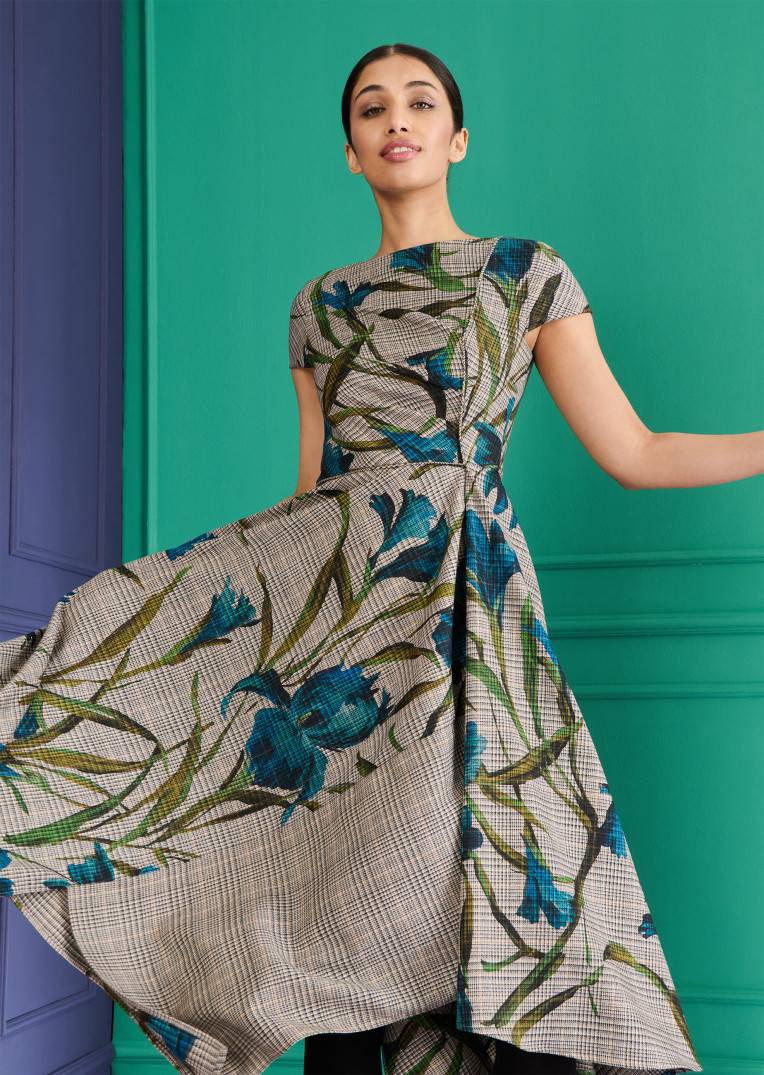 Talbot Runhof Midikleid Moriyana1