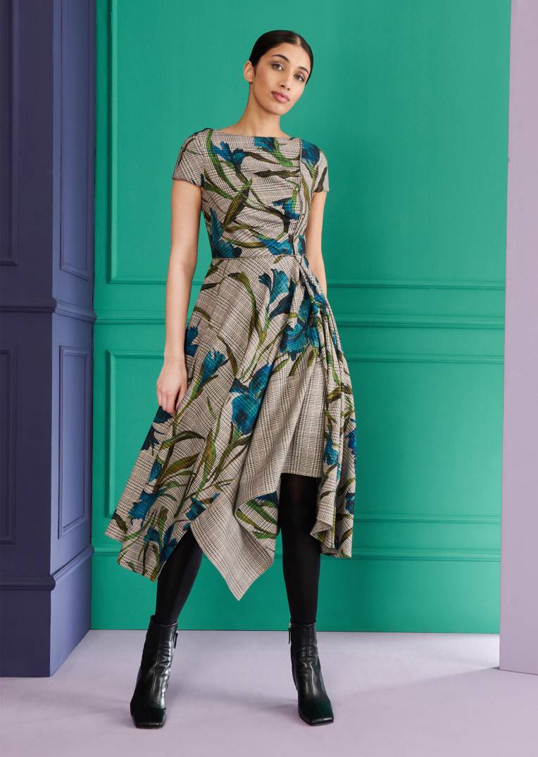 Talbot Runhof Midikleid Moriyana1