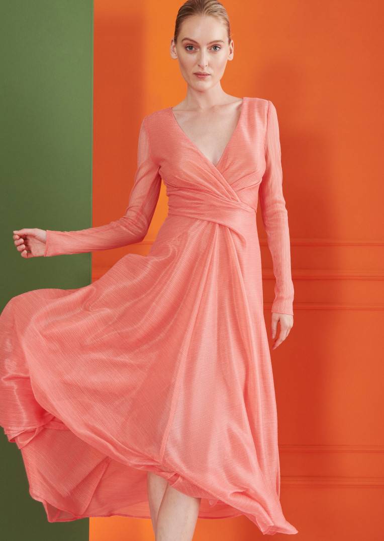 Talbot Runhof Midikleid Pokario13