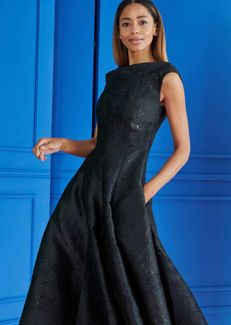 Talbot Runhof Midikleid Tomini5