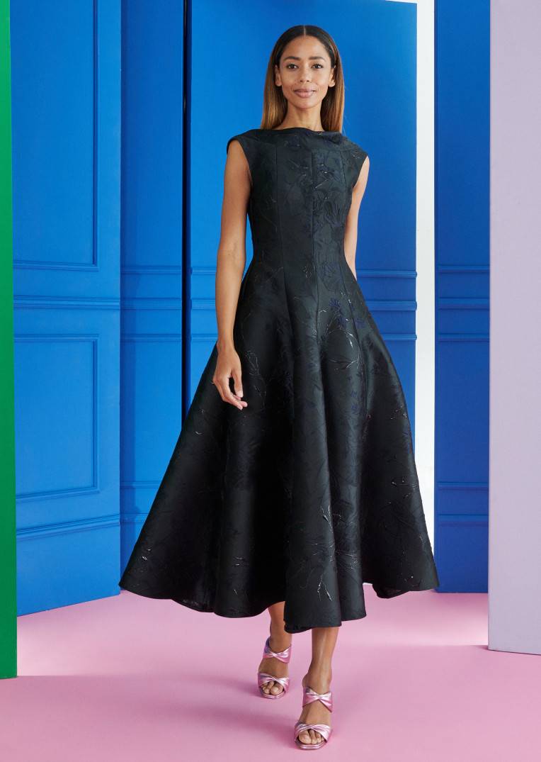 Talbot Runhof Midikleid Tomini5