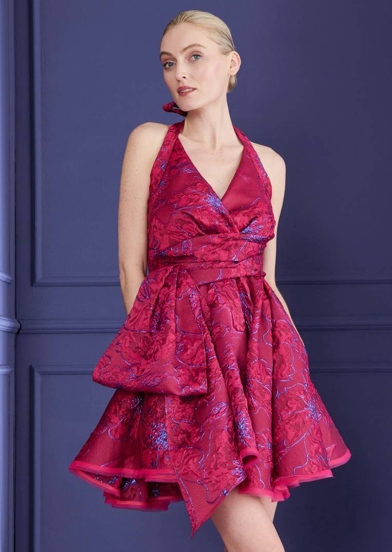 Talbot Runhof Minikleid Lombino3